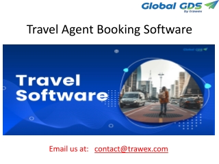 Travel Agent Booking Software
