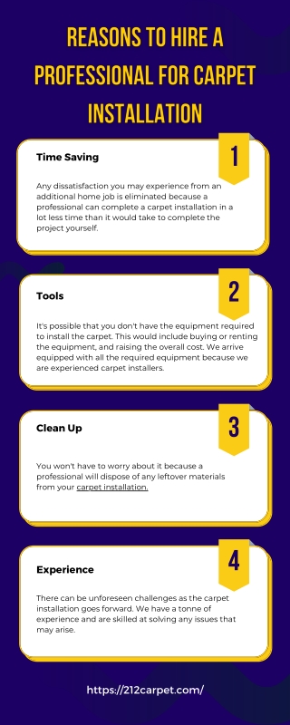 Reasons to Hire a Professional for Carpet Installation