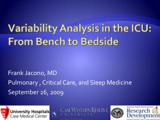 Variability Analysis in the ICU: From Bench to Bedside
