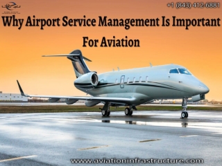 Why Airport Service Management Is Important For Aviation
