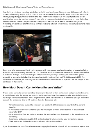 Ask Me Anything: 10 Answers to Your Questions About resume polishing service