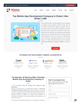 mobile app development company in dubai