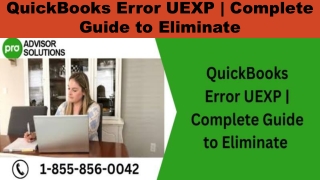A quick and easy guide to resolve QuickBooks Error UEXP