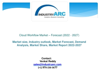 Cloud Workflow Market