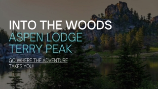 Lodge Rental - Aspen Lodge In Terry Peak | Into The Woods