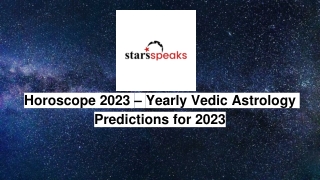 Horoscope 2023 – Yearly Vedic Astrology Predictions for 2023