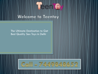 Eye Popping Collection of Sex Toys in Delhi