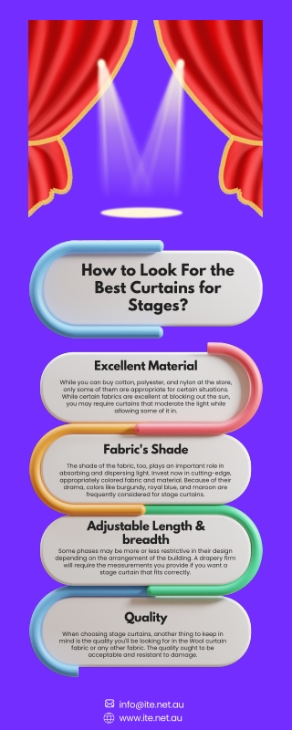 How to Look For the Best Theatre Drapes and Stage Curtains