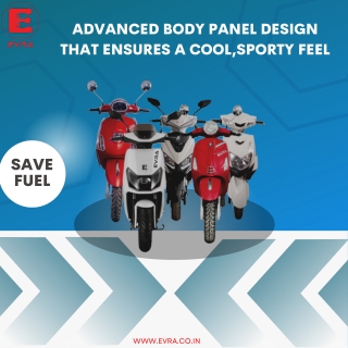 This Ev Scooter Manufacturer Provides an Advanced Body Panel Design that Ensures a Cool, Feel