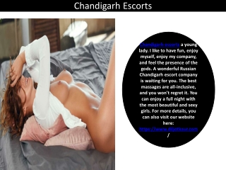 Escorts Services In Chandigarh