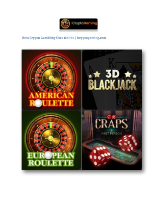 Best Crypto Gambling Sites Online | Icryptogaming.com