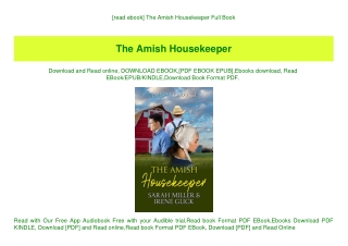 [read ebook] The Amish Housekeeper Full Book