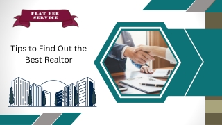 Tips to Find Out the Best Realtor
