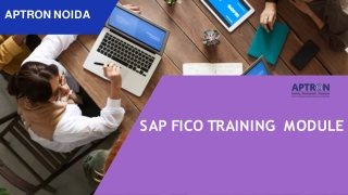 SAP FICO Training in Noida