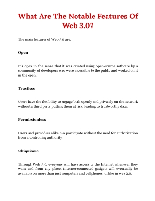 Notable-Features-Of-Web-3