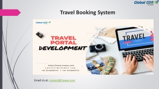 Travel Booking System
