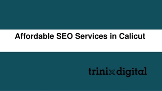 Affordable SEO Services in Calicut