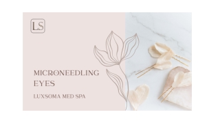 Microneedling Eyes