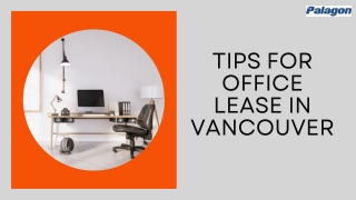 Tips for Office Lease in Vancouver