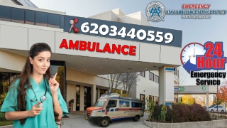 Take Air Ambulance Service with necessary medical equipment |ASHA