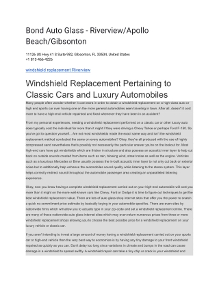 Bond Auto Glass - Riverview_Apollo Beach_Gibsonton (1)