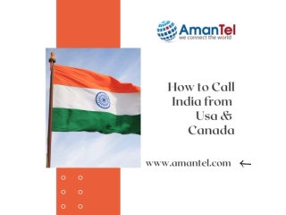 Long Distance International Calling Rates to Call India