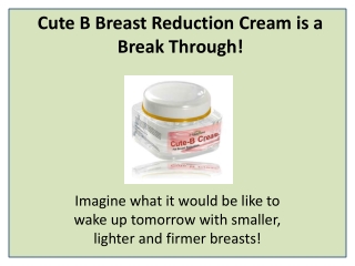 Most Effective Breast Reduction Creams in India