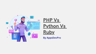 PHP Vs Python Vs Ruby