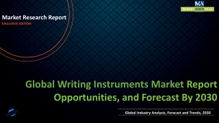 Writing Instruments Market to Reach US$ 29,594.5 million by 2030