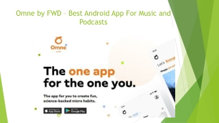 Omne by FWD music and podcast app