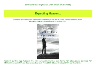 DOWNLOAD Expecting Heaven... [PDF EBOOK EPUB KINDLE]