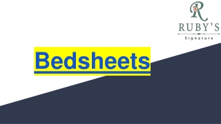 Bedsheets