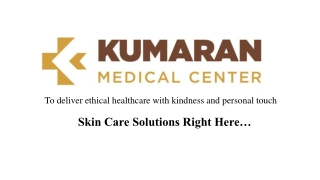 Best Skin Care Center In Coimbatore