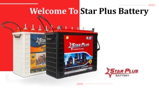 220ah Tubular Battery in Lagos - Star Plus Battery