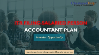 ITR FILING-SALARIED PERSON