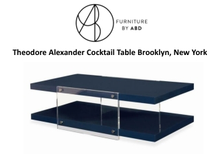 Theodore Alexander Cocktail Table Brooklyn, New York