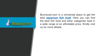 Aquarium Fish Food   Bunnycart.com