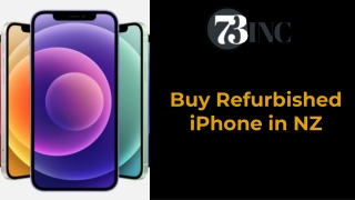 Refurbished iPhone for Sale in NZ - 73inc Auckland