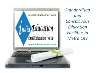 Standardized and Conspicuous Education Facilities