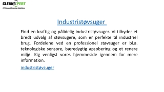 Industristøvsuger