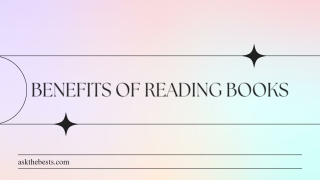 Benefits Of Reading Books