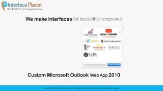 Customize Microsoft Outlook Web App 2010