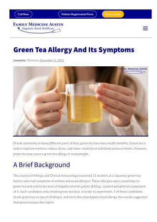 Green-tea-allergy-and-its-symptoms-