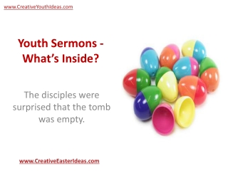 Youth Sermons - What’s Inside?