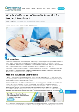 Medical-insurance-verification