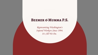 Spokane L and I Firm Washington | Beemer & Mumma P.S.