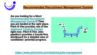 Recommended Recruitment Management System