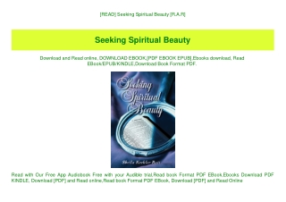 [READ] Seeking Spiritual Beauty [R.A.R]