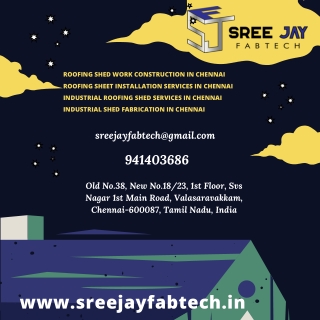 Roofing Shed Work Construction in Chennai