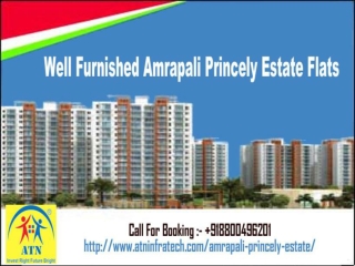 Well Furnished Amrapali Princely Estate Flats 8800496201